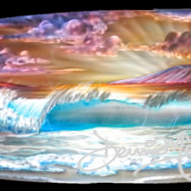 Metal surfboards by Hawaii Artist DennisMathewson
Original Art Only.
For more information or higher quality images of this original contact your DM sales consultant.
Copyright Dennis Mathewson 2015 and information about this original
artwork by Dennis Mathewson copyright all rights reserved 2015.