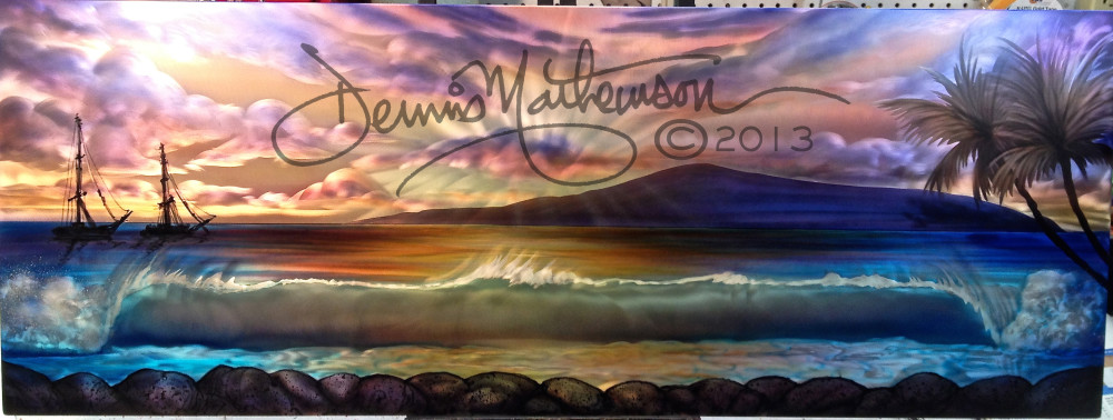 Original Art Only. For more information or higher quality images of this original contact your DM sales consultant. Copyright Dennis Mathewson 2015 and information about this original artwork by Dennis Mathewson copyright all rights reserved 2015.
