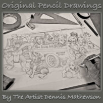 Original Pencil Drawings