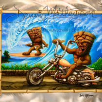 Original on aluminum, limited edition prints available