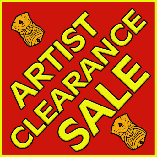 Clearance and sale artwork