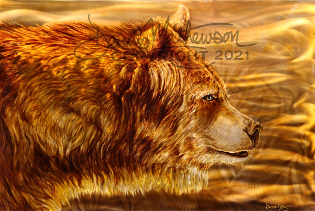 Copper Grizzly - Dennis Mathewson Art