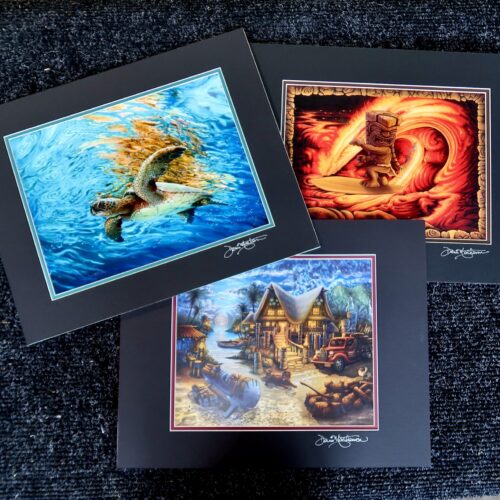 Matted Prints-Signed by the artist