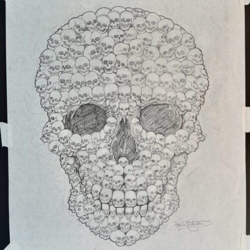 Enlightenment-original pencil drawing